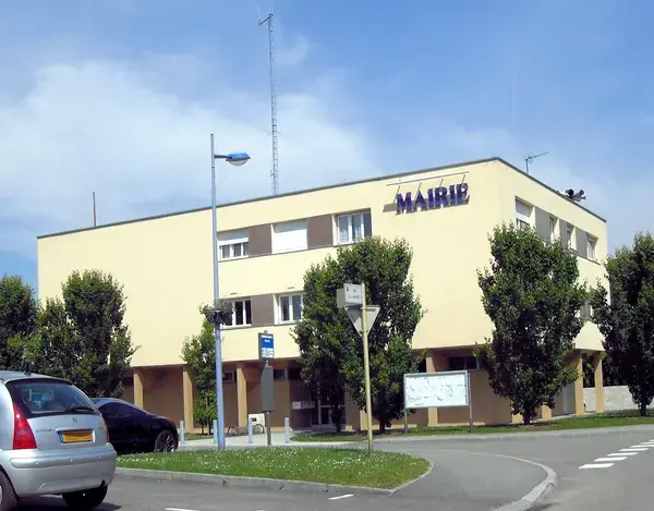 Borne de Recharge Rapide Pose borne de recharge IRVE Mathay